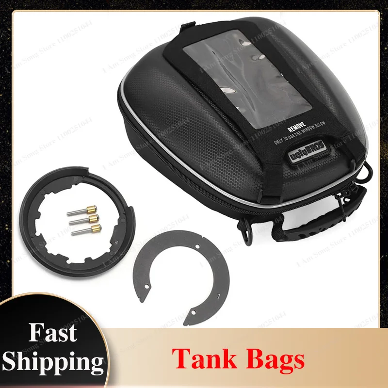 Fuel Tank Bag For SUZUKI GSXR 600 GSX1300R GSF1250 SV 650N/S GSR600 GSX-S 750 1000/F Motorcycle Waterproof Racing Bags Tanklock