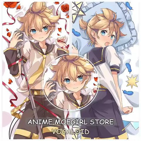 Anime Vocaloid Fullbody Pillowcase Dakimakura Kawaii Hugging Body Decor Bed Pillowcases Double-Sided Printed Pillow Cover 50x150