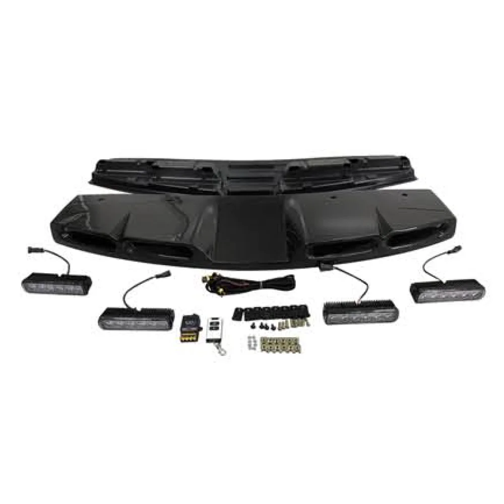 

Подходит для DEFENDER 90/110 Diry Carbon Top Light 4 светодиода Подходит для Land Rover Defender