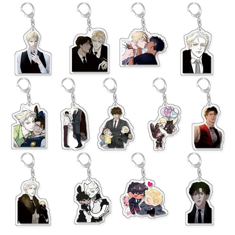 2024 New Arrival Official Korean Manga Codename Anastasia Birthday Acrylic Keychain 6CM pendant