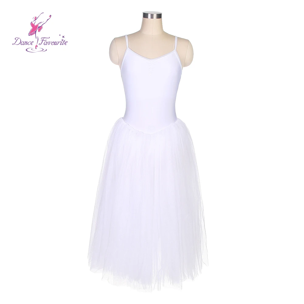 

Dance Favourite Ballet Tutus 15089 White Long Romantic Ballet Tutus Dance Costumes Group Dance Tutus