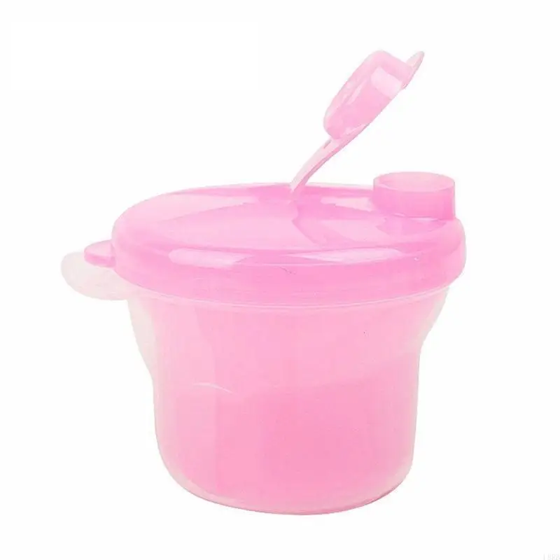 Вращающийся дозатор сухого молока с 3 сетками, портативный органайзер для детского сухого молока, дозатор формул, контейнер для