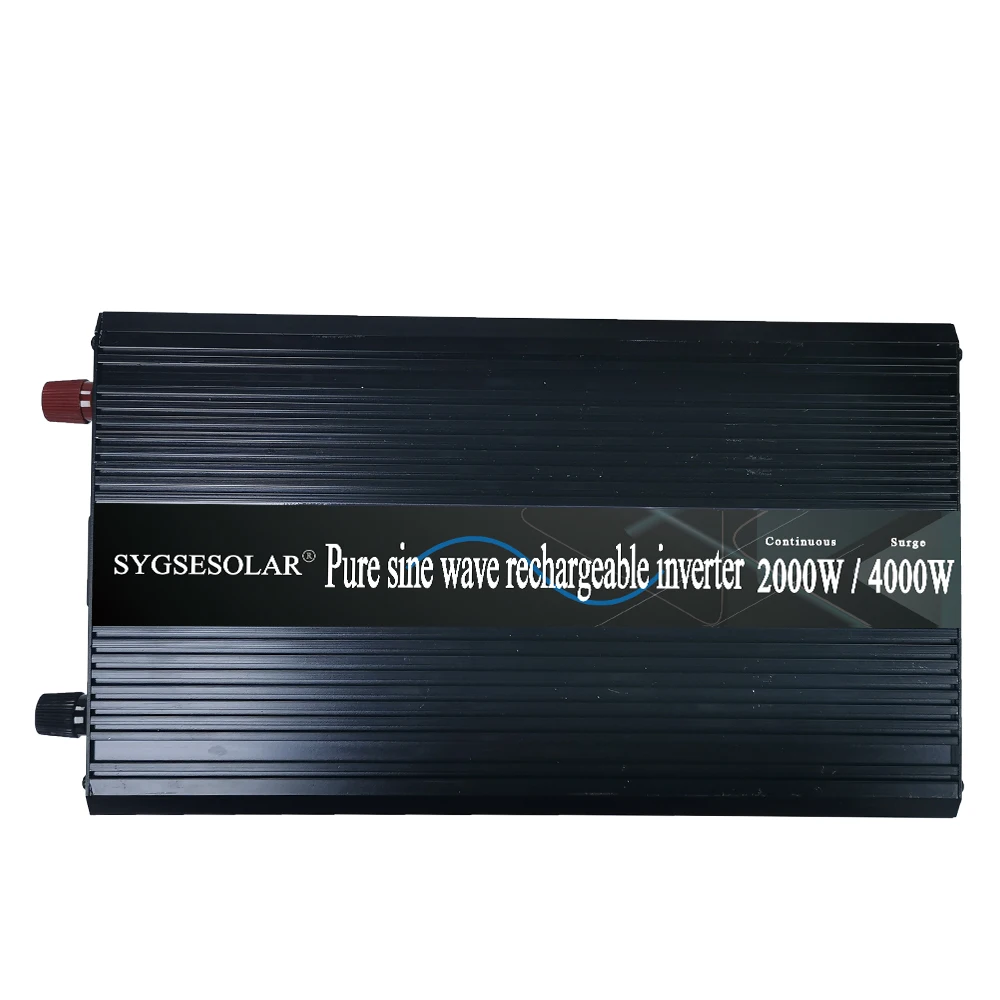 12v 24v Dc To 220v Ac Power Inverter 2000w Power Inverter With Charger