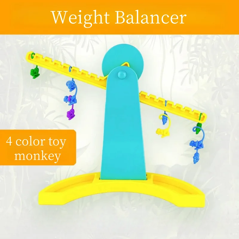 ألعاب الحفلات للأطفال مقياس التوازن ألعاب تعليمية مضحكة شنق القرد الوالدين والطفل لعبة التفاعل مونتيسوري تعلم الرياضيات لعبة #2