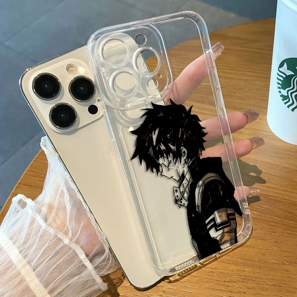 كاريكاتير بطلي a-الأكاديمية مخصص صور جراب هاتف ل ممن لهم رينو 5 2F 2Z 6 6Z 7 7Z 8 8T 10 11 11F 12 12F 13 13F برو حافظة شفافة