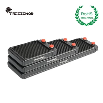PC 수냉 알루미늄 라디에이터 멀티 채널, 60mm 80mm 90mm 120mm 240mm 360mm 480mm, 컴퓨터 LED 미용 기기