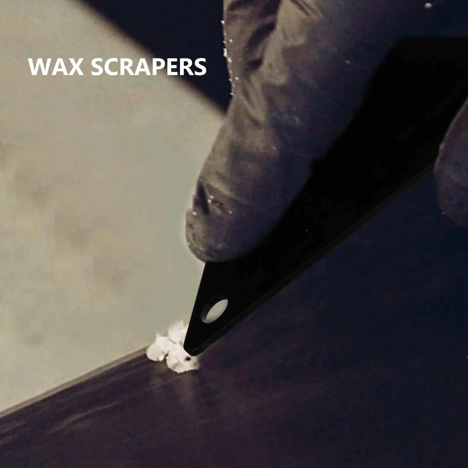 

Ski Snowboard Wax Scraper Acrylic Wax Removal Tool Snowboard Tuning Accessory Universal Compatibility Gear