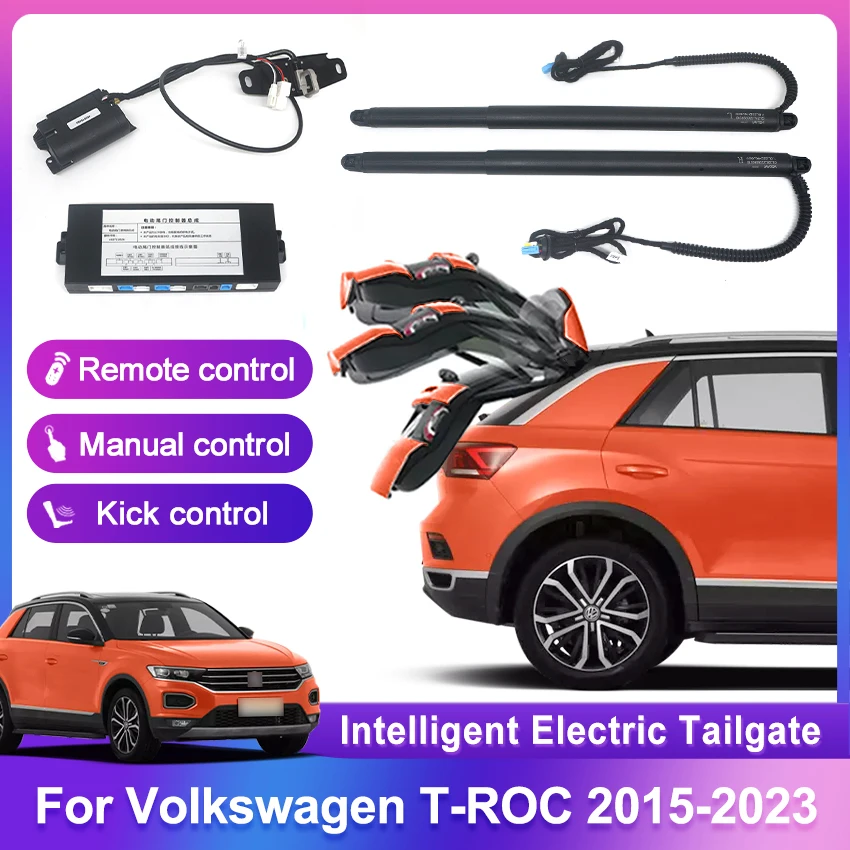 Für Volkswagen VW T-ROC 2015-2022 Elektrische Heckklappensteuerung Kofferraumantrieb Auto-Kofferraumöffnung Heckklappe Power Gate
