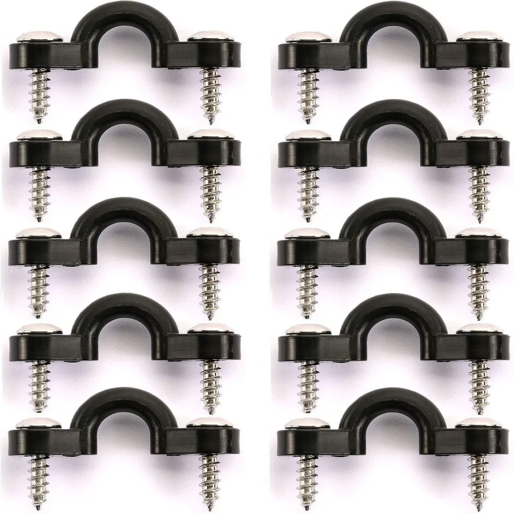 10 Teile/satz Nylon Kajak Pad Auge Kit Auge Haken Seil Schleife Kajak Clips Praktische Bungee Deck Schlaufen
