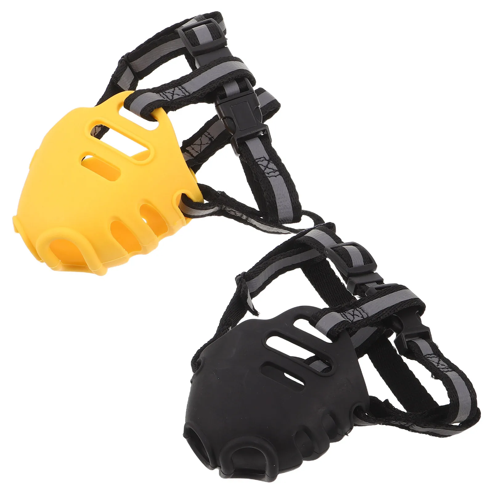 

Soft Breathable Pet Muzzle Adjustable Anti Biting Bark Control Dog Cat Mouth Guard for Walking Training Travel