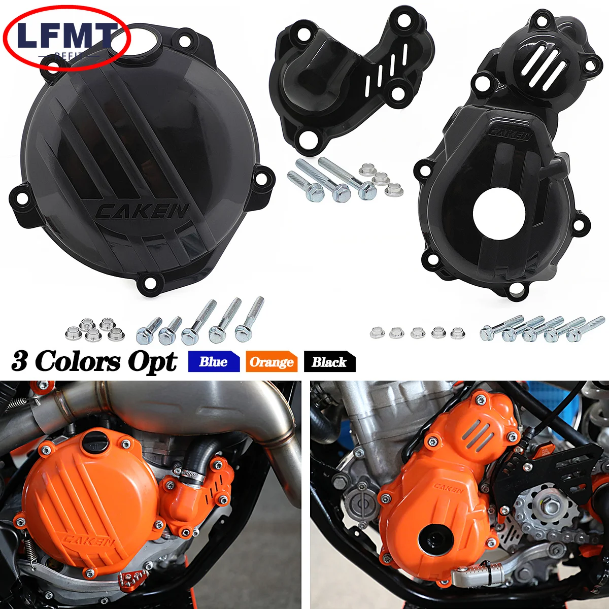 Motorcycle Clutch Guard Ignition Water Pump Cover Protector For KTM EXC-F SX-F XC-F FC FE FX 250 350 2016 2017 2018 2019 2020