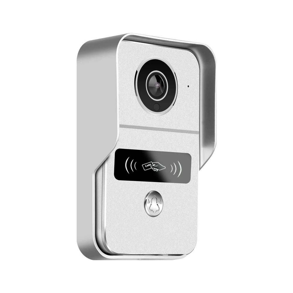 Tuya App 2.4G Wifi Wireless 1080P HD Video Doorbell Doorphone Villa Intercom Remote Door Lock Unlock Module 12V POE Connection