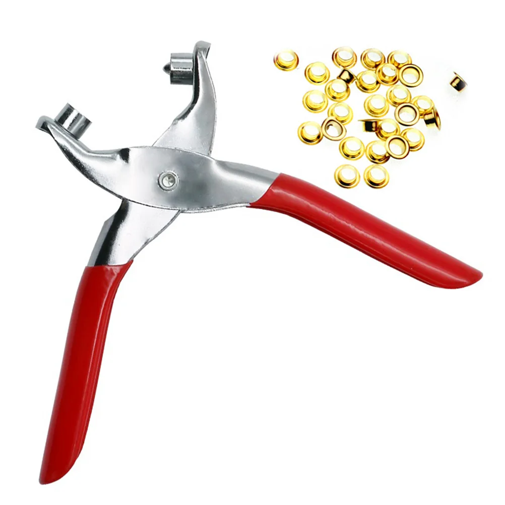 

Eyelet Grommet Pliers Setter Hole Punch Tool Kit Heavy Duty Hole Punch Pliers Belt Holes Puncher Hole Punch Tool