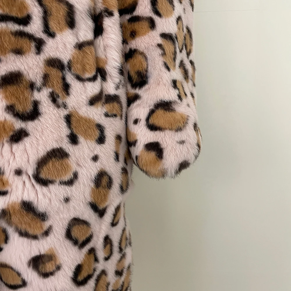 MENINA الخريف الشتاء الموسعة الجلود كله المستوردة ريكس الأرنب الفراء الكل في واحد سترة المرأة المألوف الدافئة معطف الفرو سترة