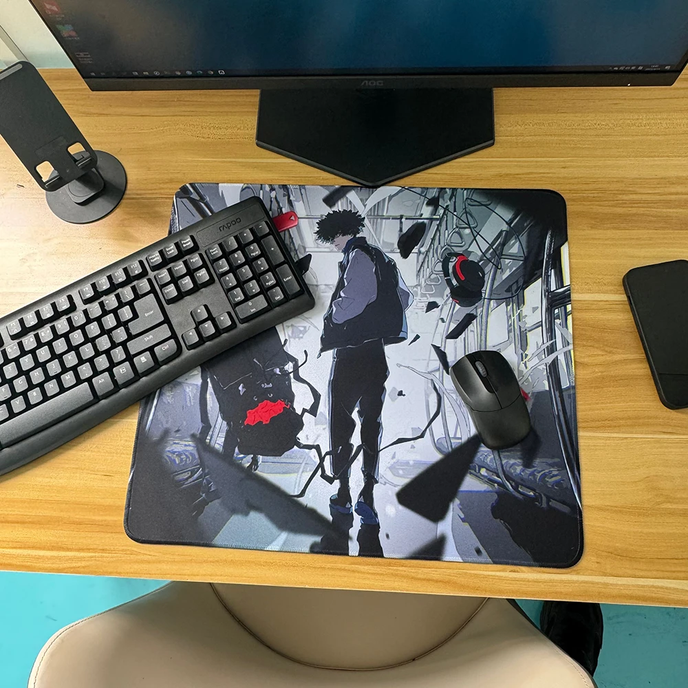 Game Professional Gaming Raze Mouse Pad Premium Mousepad Speed Desk Pad 40x45cm Mouse Mat High Elastic Non-slip Bottom Desk Mat