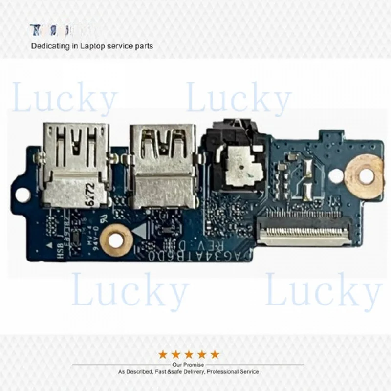f   New 856370-001 For HP Pavilion 15-AU AW TPN-Q172 Audio Board USB Board Module