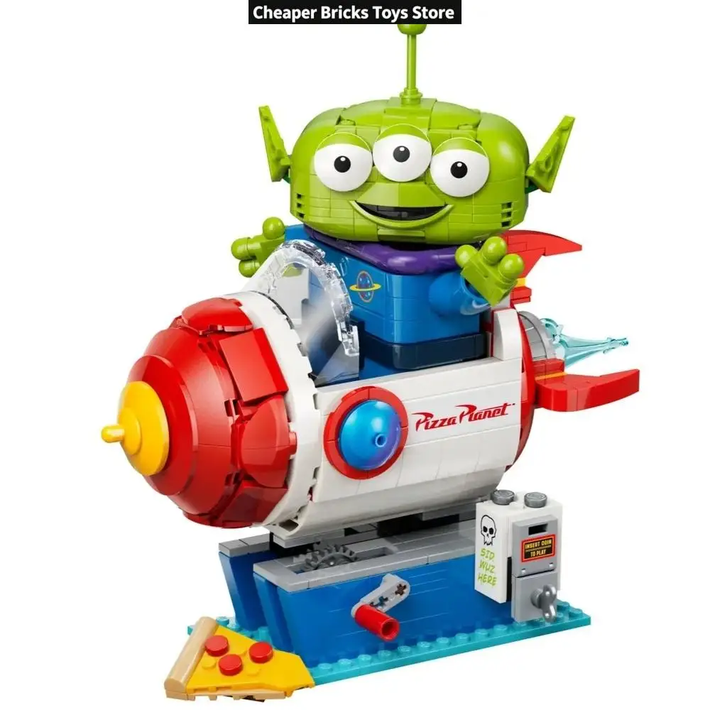 Cheaper Classic 3-Eyed Extraterrestrial Construction Kit, Decorative Display Figure, Xmas & Birthday Present for Film Buffs - view 5