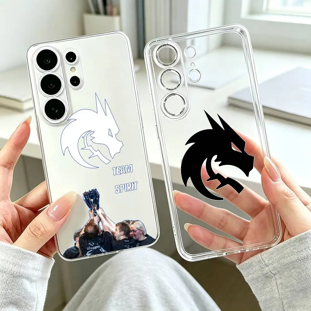 Team Spirit Game CS2  Phone Case For Samsung S25,S24,S21,S22,S23,S30,Ultra,S20,Plus,Fe Transparent Cover Gift