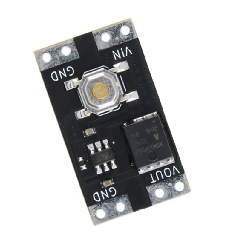-ABDH 3 pezzi XL-10AL pulsante singolo bistabile mini modulo interruttore a un tasto 3,5-5,4 V 300Na carico 10A bassa potenza