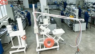 Mobile GRC Cement Spraying Machine Stable Pressure GRC Concrete Sprayer for Building Exterior Wall Decoration