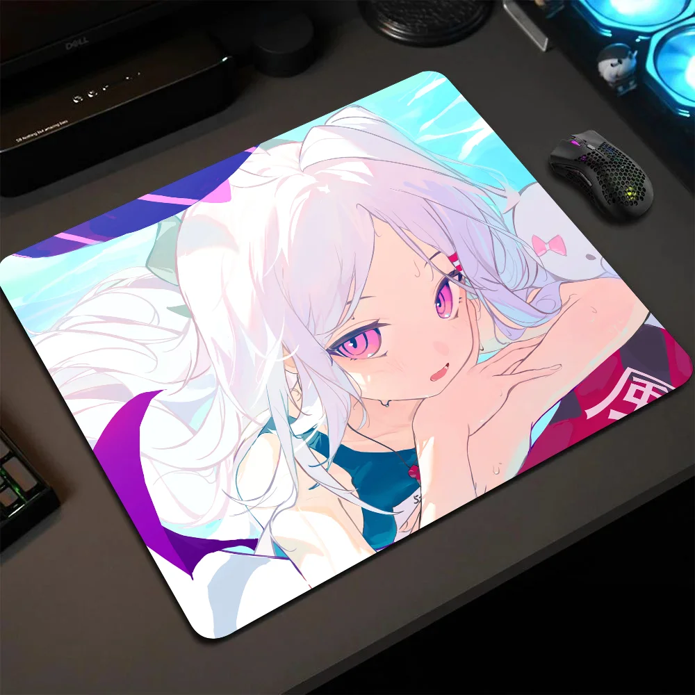 

Sorasaki Hina Blue Archive Game Girl Mousepad Small LockEdge Mouse Pad For Gamers Computer Desk Pad Anti-slip Rubber