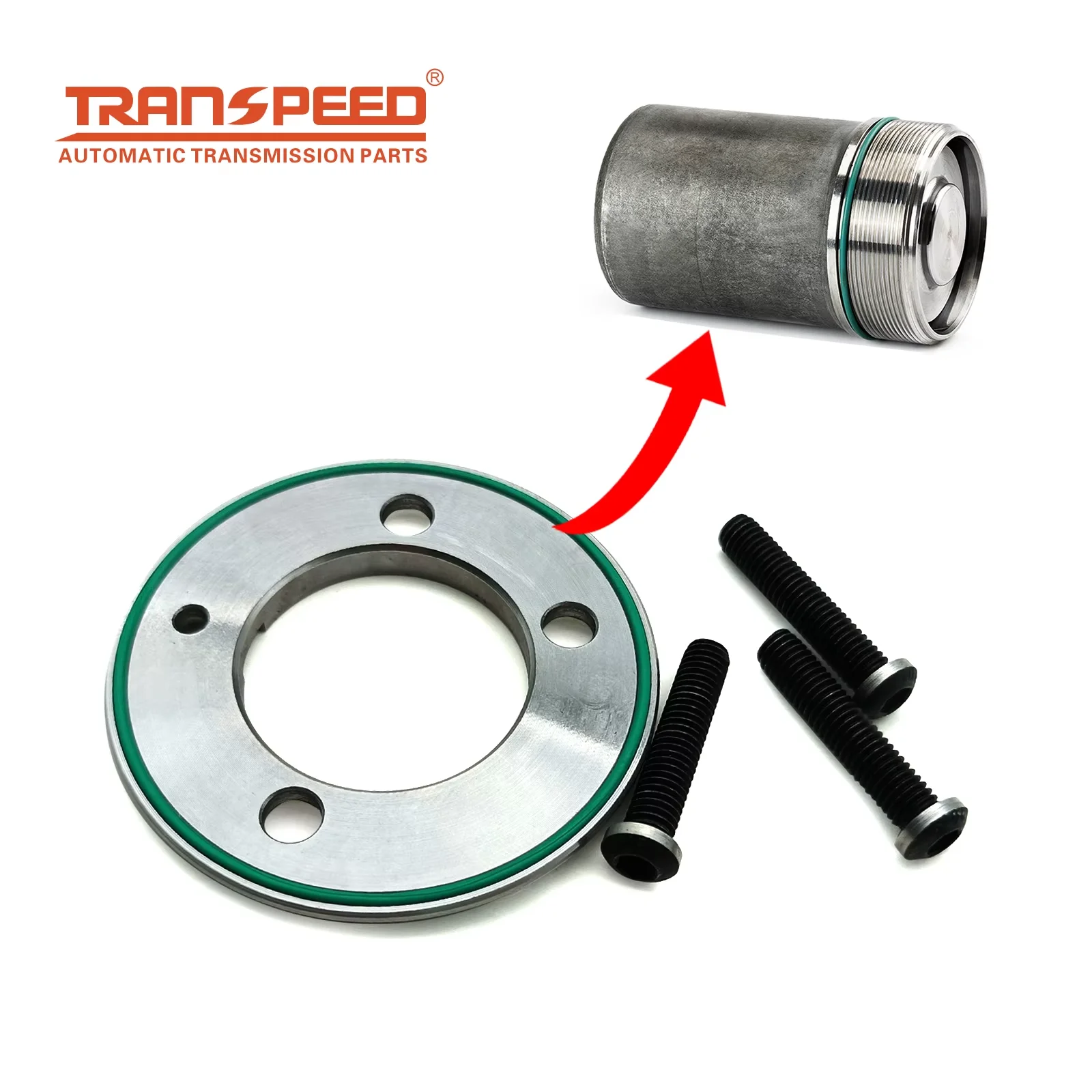 Transspeed novo 0am dq200 dsg 7 base de alumínio de transmissão automática calço de melhorar o pistão para audi vw assento skoda oam caixa de