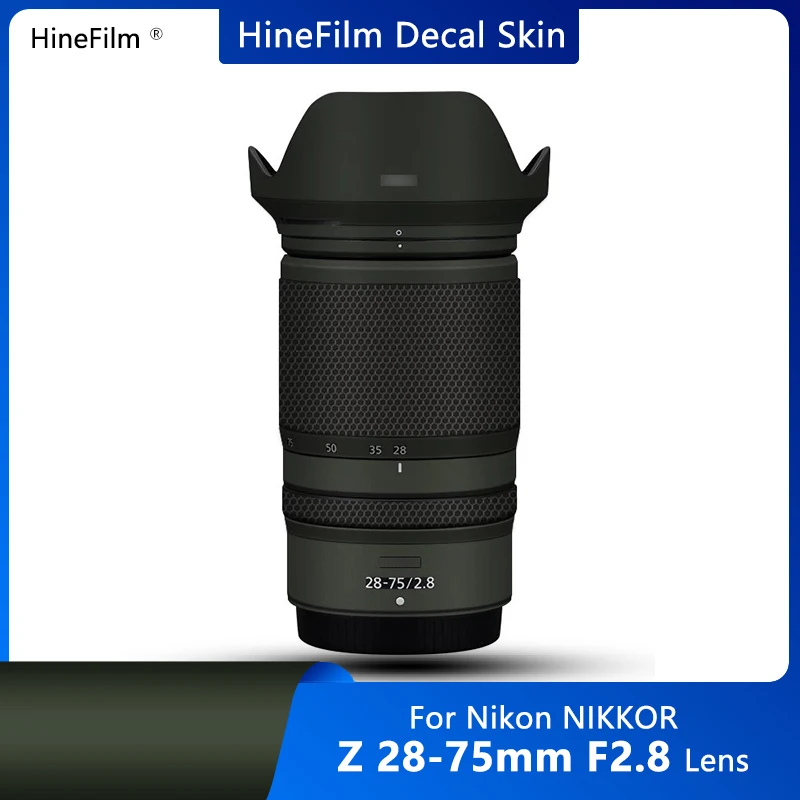 

Hinefilm Skin for Nikon Z 28-75mm F2.8 Lens Sticker Nikkor Z28-75 Lens Skin 28-75 F2.8 Wrap Cover 2875F2.8 Decal Skin 2875