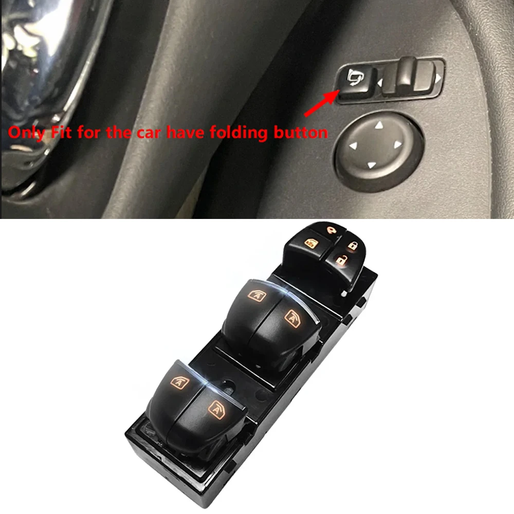 Window switch car glass lifter control button for Nissan x-trail t32 Juke qashqai j11 2018 rogue Murano z52 serena c27 teana l33
