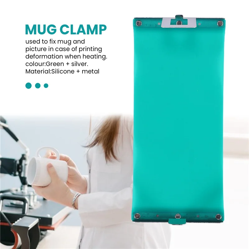 AY03-6 шт./лот, 11 унций, кружки, специальный зажим, кружка, силиконовое приспособление для 3D сублимационной вакуумной машины, форма для теплопередачи