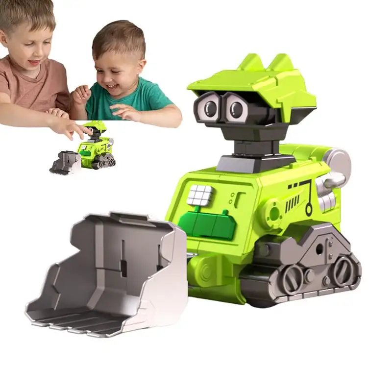 Pull Back Toys Bulldozer/Road Roller Toy Car With Movable Joints Press And Go Toys Educational Kids Construction Toys For Boys