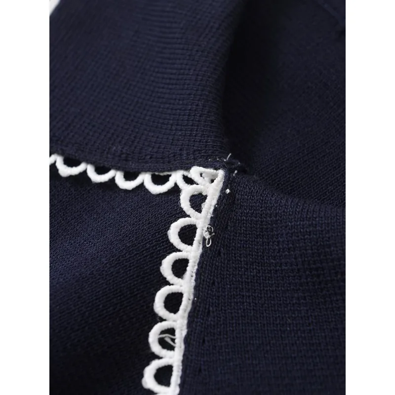 เสื้อโปโลผู้หญิง เสื้อพูลโอเวอร์ 2025 เสื้อกอล์ฟ เสื้อใหม่ เสื้อผู้หญิง เสื้อท็อปผู้หญิง ลายทาง คุณภาพสูง เสื้อยืดแขนสั้น เสื้อเจอร์ซีย์แขนยาว