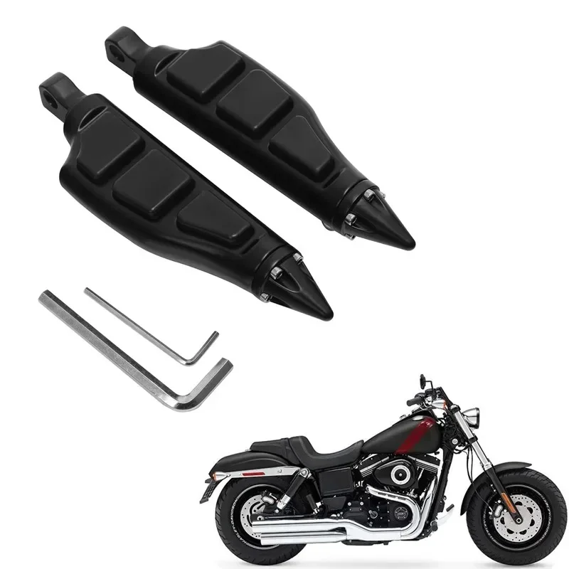 

For Harley Touring Dyna Ultra Classic EFI Sportster Softail Fat Bob Moto Acsessories Rear Foot Pegs