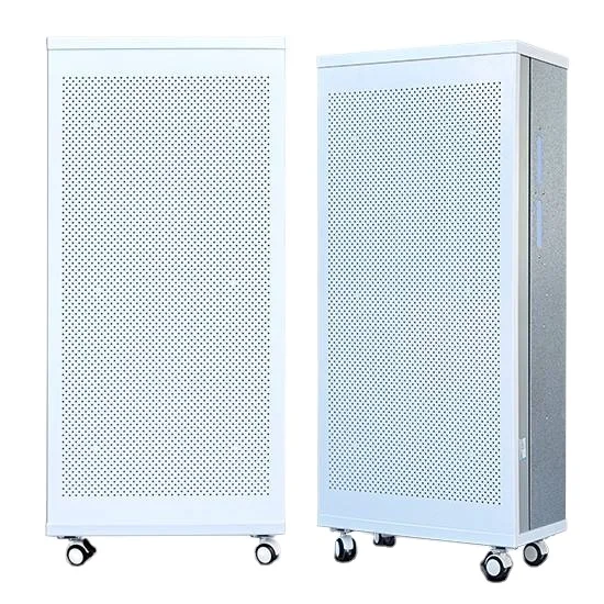 130 40 كجم تنقية مساحة كبيرة فلتر منزلي تجاري لتنقية الهواء المحمولة الأبيض الأيونات السالبة FFU 220