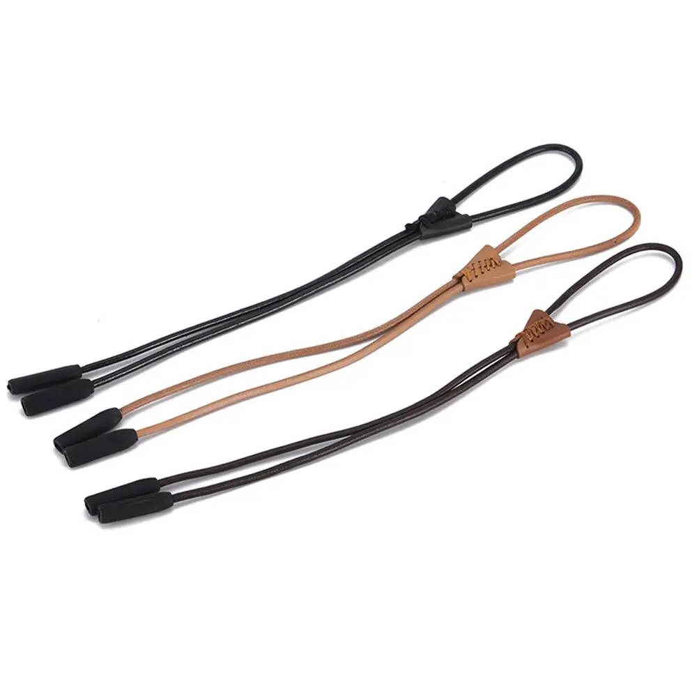 

Leather Anti Lost String Holder Glasses Strap Eyeglass Lanyard Adjustable Eyewear Rope Sunglasses Chain