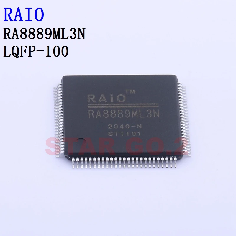 

1PCSx RA8889ML3N LQFP-100 RAIO Microcontroller