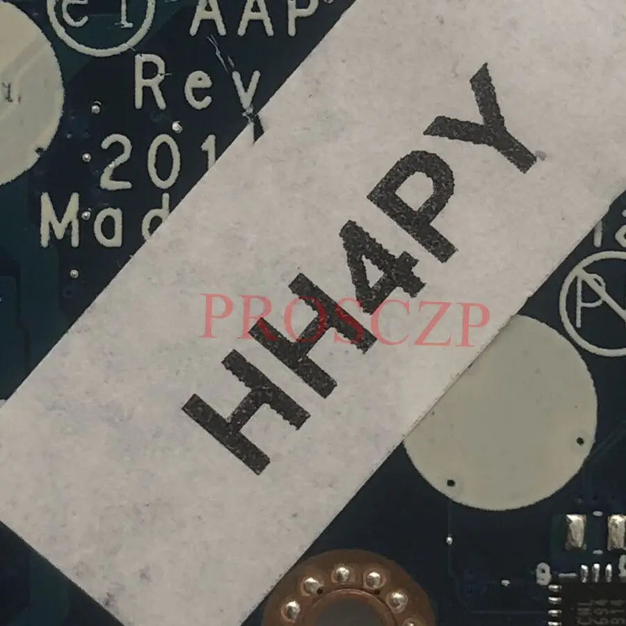 CN-0HH4PY 0HH4PY HH4PYเมนบอร์ดสําหรับDell 17 R2 15 R1 แล็ปท็อปAP20 LA-B753Pพร้อมSR1Q0 I5-4210H GTX965M 100% ทดสอบ