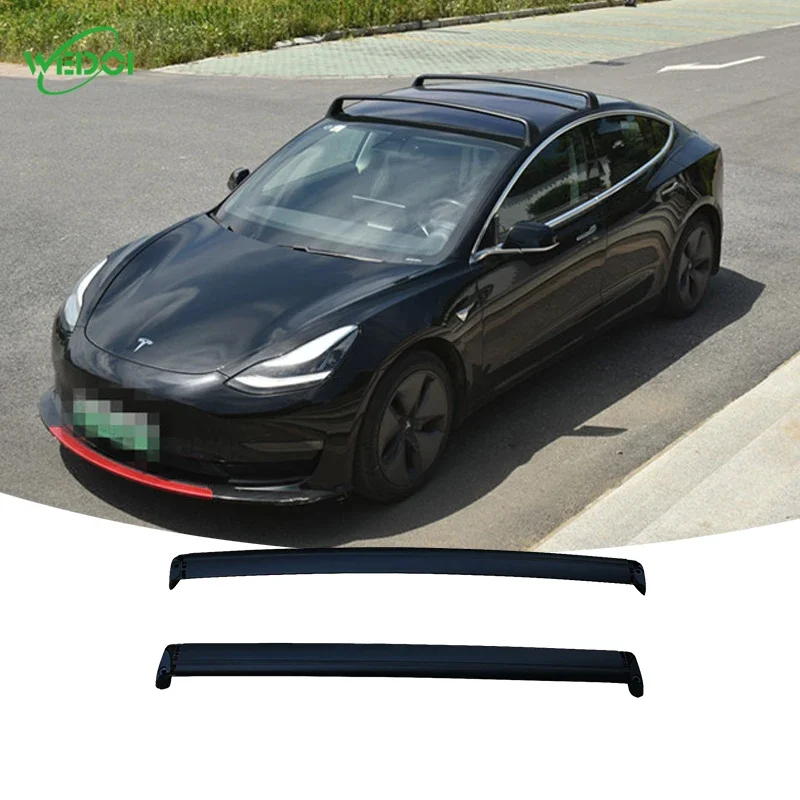 2023 For Model3 Car Luggage Rack Camping Essentials Car Luggage Rack With Lock High Quality Aviation Aluminum Alloy Luggage Rack