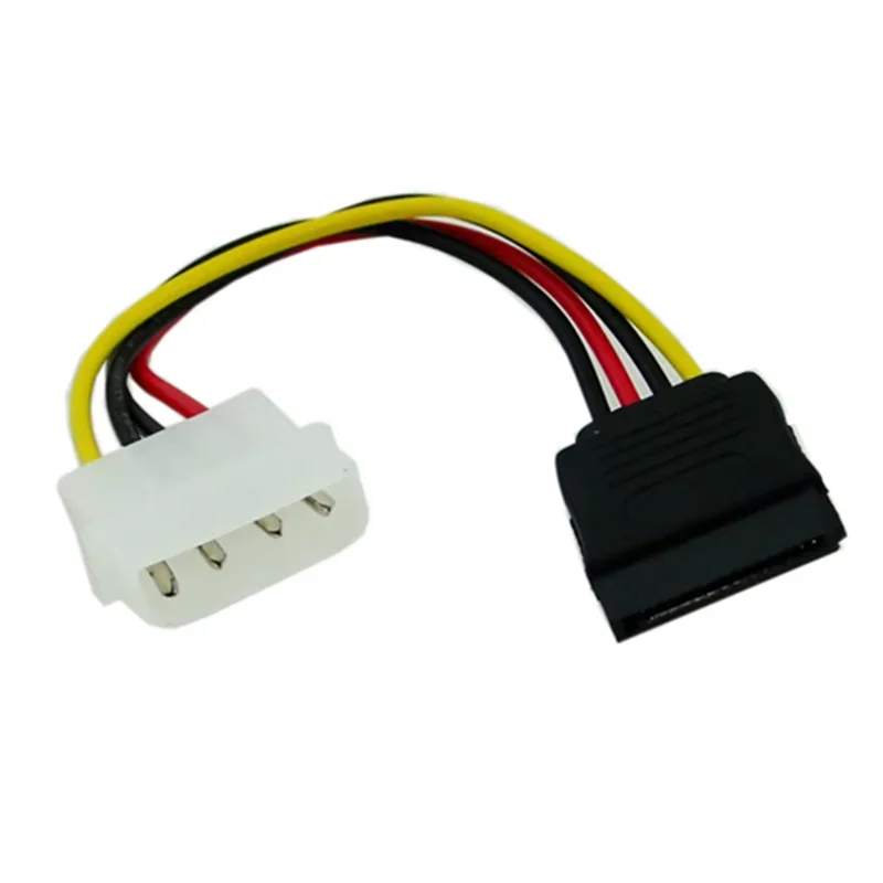 Hard Disk IDE to Serial ATA SATA II 15 Pin Power Supply Cable Connector Converter 18cm SATA IDE Adapter