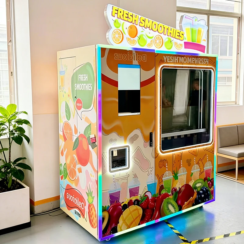 Customized Ultra High Freedom DIY Smoothie Machine Basic Custom Dual Mode Fast Making Eco Friendly Design