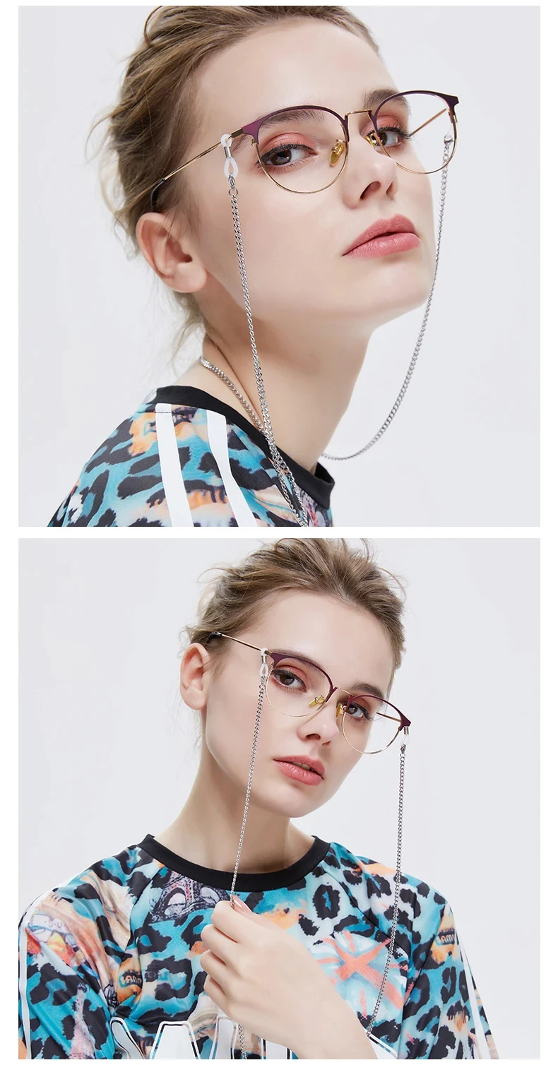2022 neue Mode gemischte Brillen Riemen Lesebrille Kette Brille Sonnenbrille Brillen Kette Hals Schnur Seil – Detail 4
