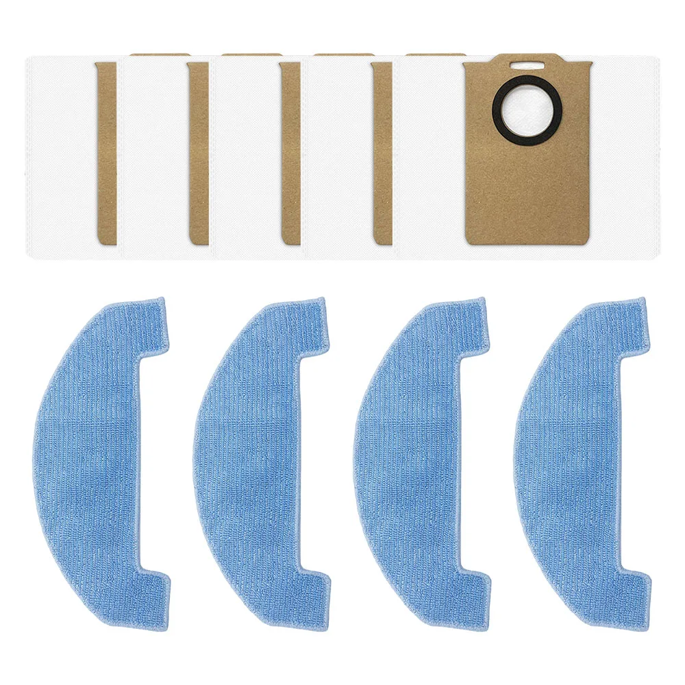 FOR Midea VCR11 / VCR11W / VCR11B, VCR MI6BK Accessories Mop Cloth Dust Bag Kit Household Merchandises Spare Parts Reusable