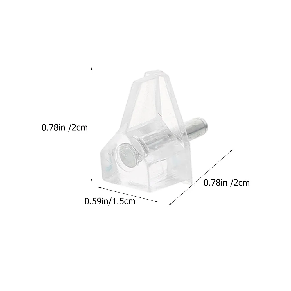 20Pcs High Hardness Shelf Pegs for Cabinets Bookshelves Wardrobes Closets Cupboards Pantry Shelving Sturdy Cabinet Shelf