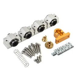 X-Axis Metal Upgrade Kit, CNC 3018 Pro, Acessórios para Carpintaria, CNC Router 3018 Pro, durável, novo