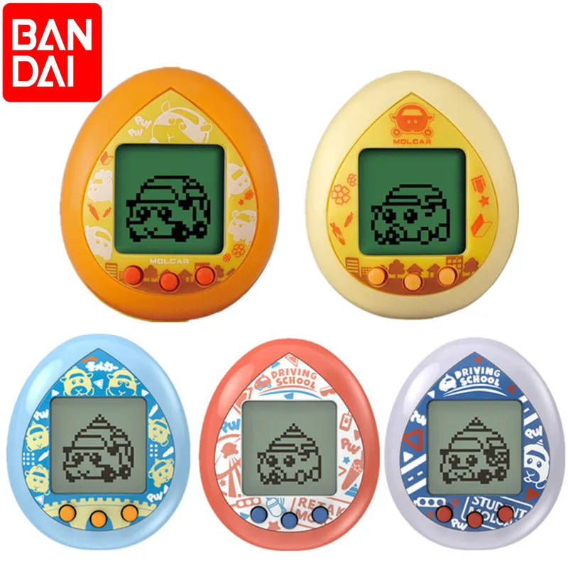 Original Bandai Pui Pui Molcar Anime Tamagotchi Eletrônico Pet Machine Game Console Nostálgico Brinquedo Virtual Para Crianças Presente De Natal
