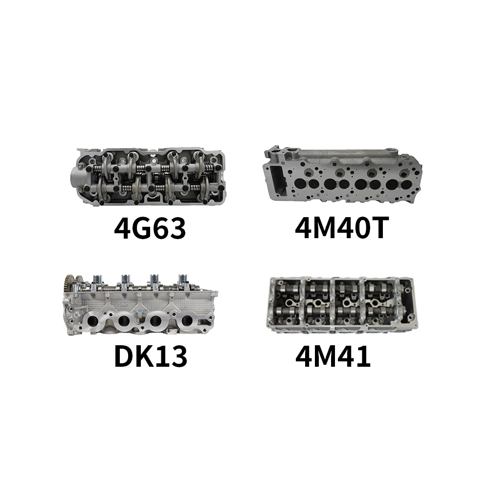 

Brand New 4D56/4G15/4G54/4G63/4G69/4M40T/4M41/4M42/4N15/6G72/CB10/DK13/DK15 Cylinder Head Complete For Mitsubishi Wholesale