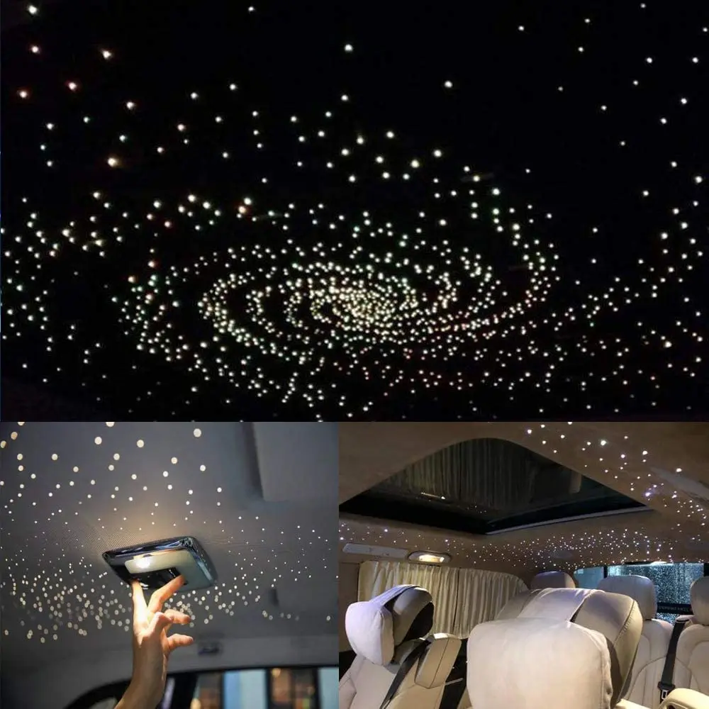 ALIEN 32W Smart Twinkle RGBW LED Fiber Optic Engine with APP Music Control for Car Home Star Starry Sky Effect Ceiling Lamp