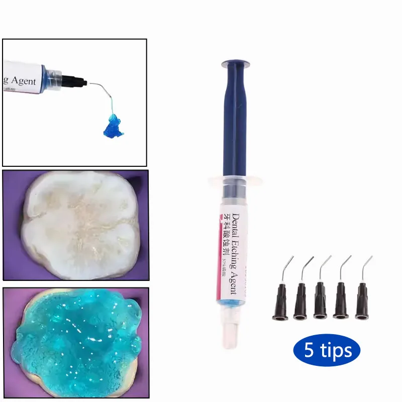 

1/5/10Pcs Dental Material Etchant 37% Phosphoric Acid Etchant Etching Gel For Orthodontic Adhesive Light Cure Bond Teeth Glue