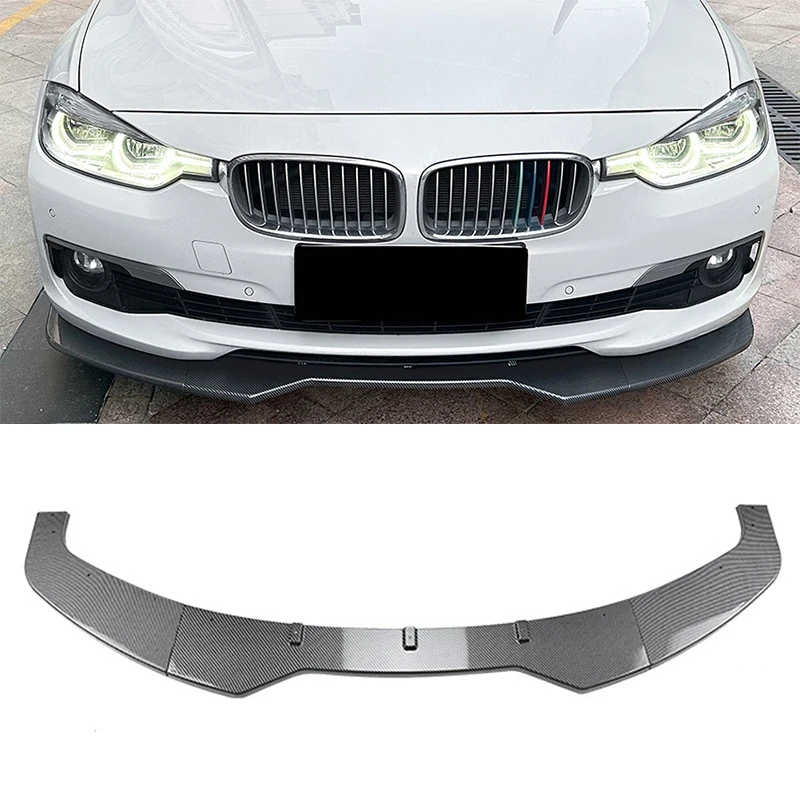 

Car Front Bumper Lip Spoiler Diffuser Splitters Body Kit Aprons Cover Guard Trim For BMW 3 Series F30 F31 2013-2019