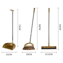 Nonstick Hair Sweeping Magic Broom Plastic Cleaning Household Broom Home Broom and Dustpan Set Dustpan Whisk Broom