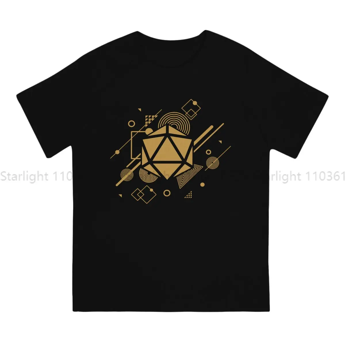 Retro Narrator Polyhedral D20 Dice Hip Hop TShirt DnD Game Leisure T Shirt Summer T-shirt For Adult